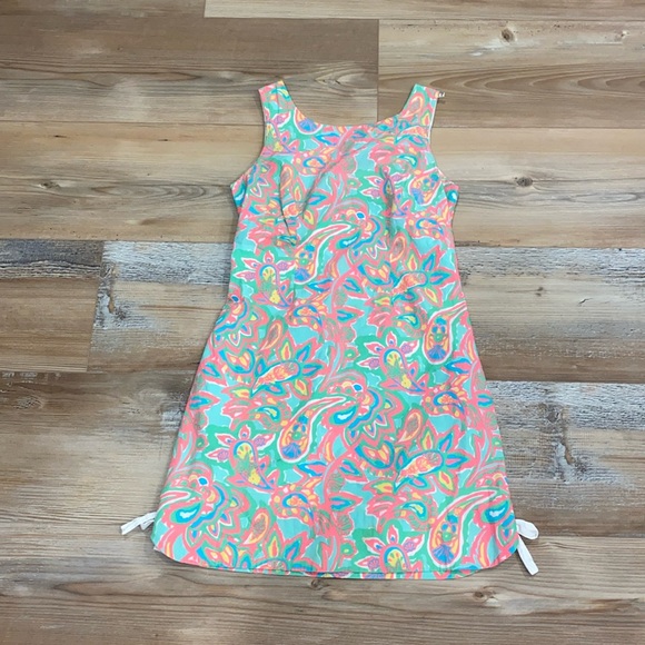 Lilly Pulitzer make a splash paisley bow print size 2 - Picture 2 of 5